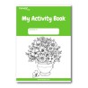 FREE Printable My Activity Book Cover: Flower Bouquet