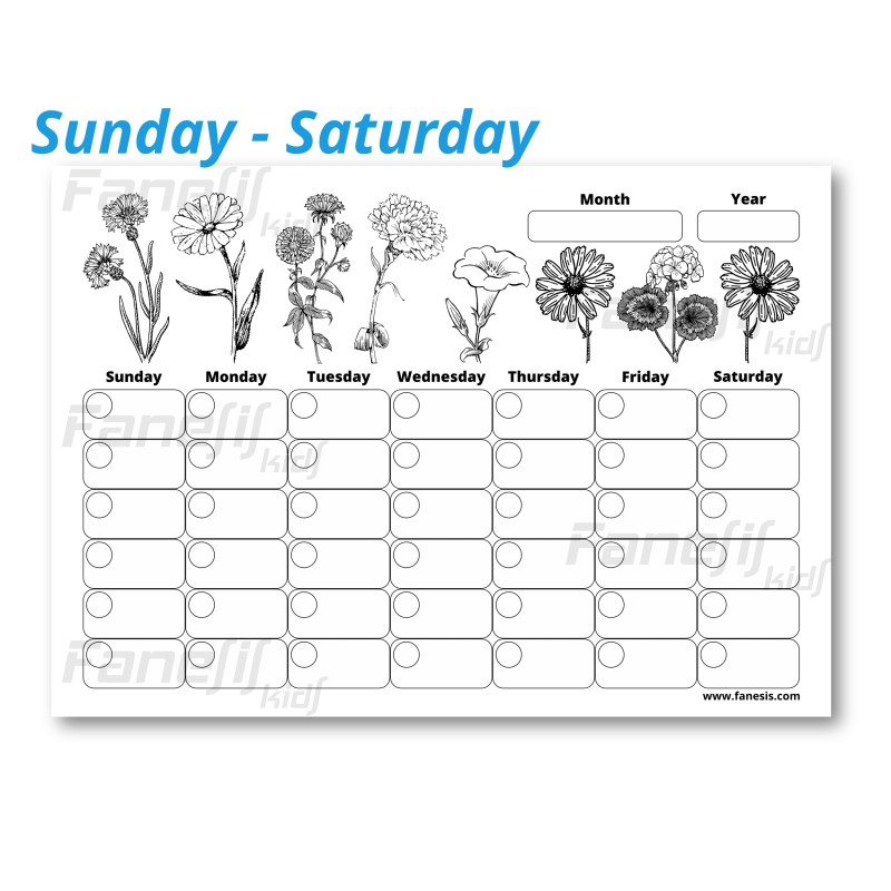 free-printable-blank-monthly-calendar-flowers-fanesis-kids