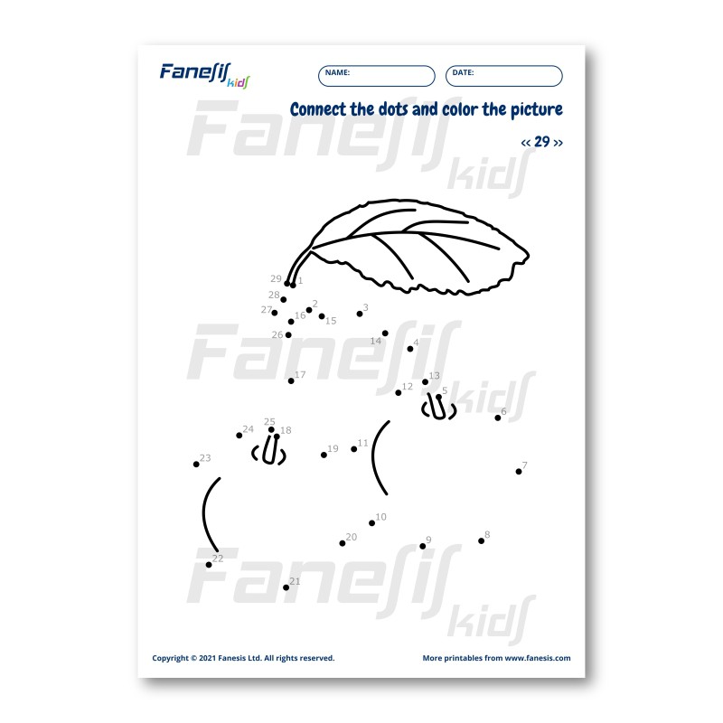 Free Printable Dot To Dot Coloring Pages Fanesis Kids Free Printable Dot To Dot Coloring Pages Fanesis Kids